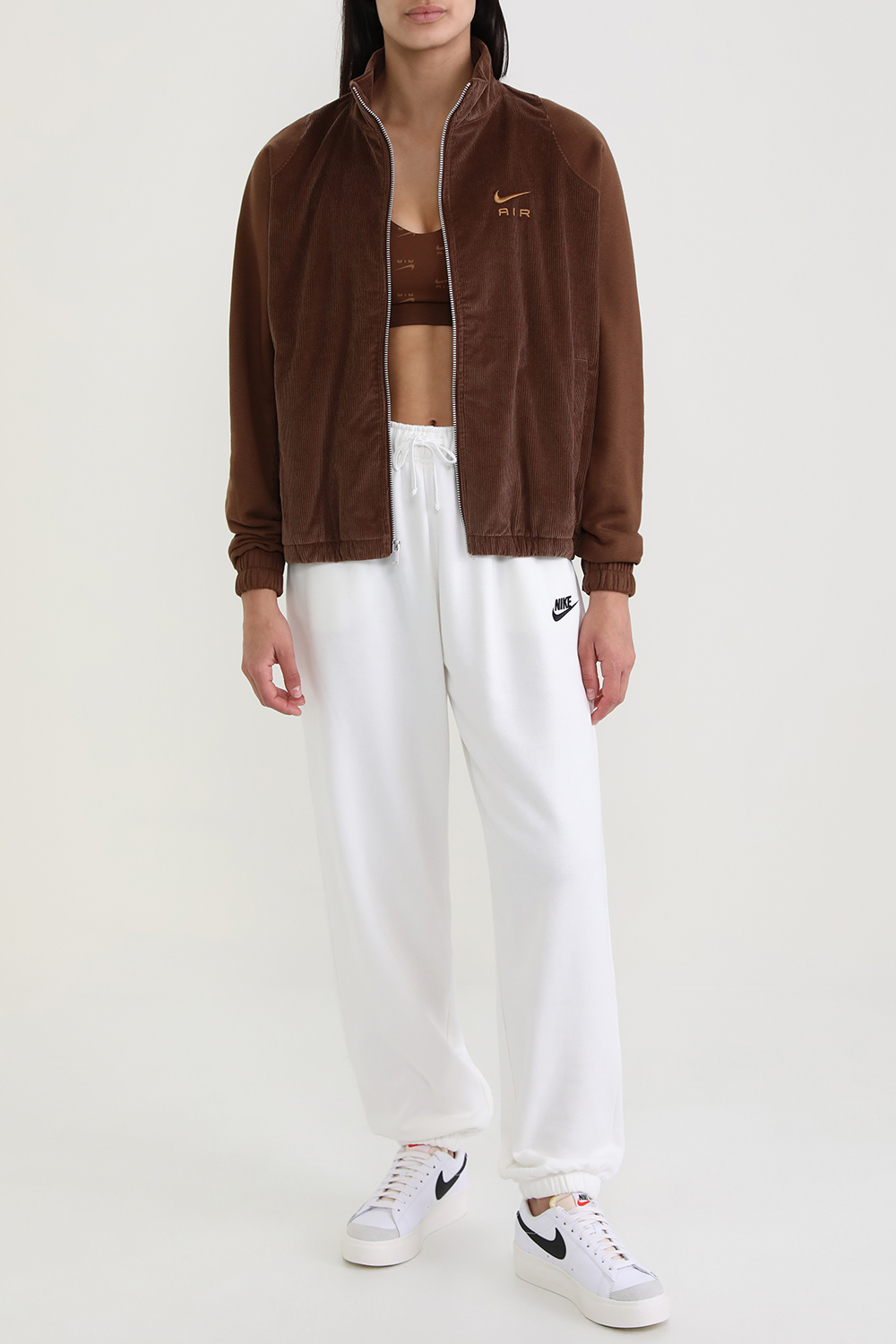 מכנסי טרנינג אוברסייז מכותנה